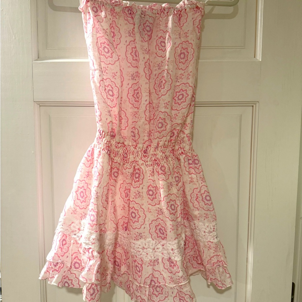 Temptation Positano Strapless Mini Dress